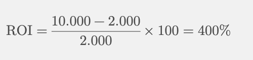 Calcular o ROI