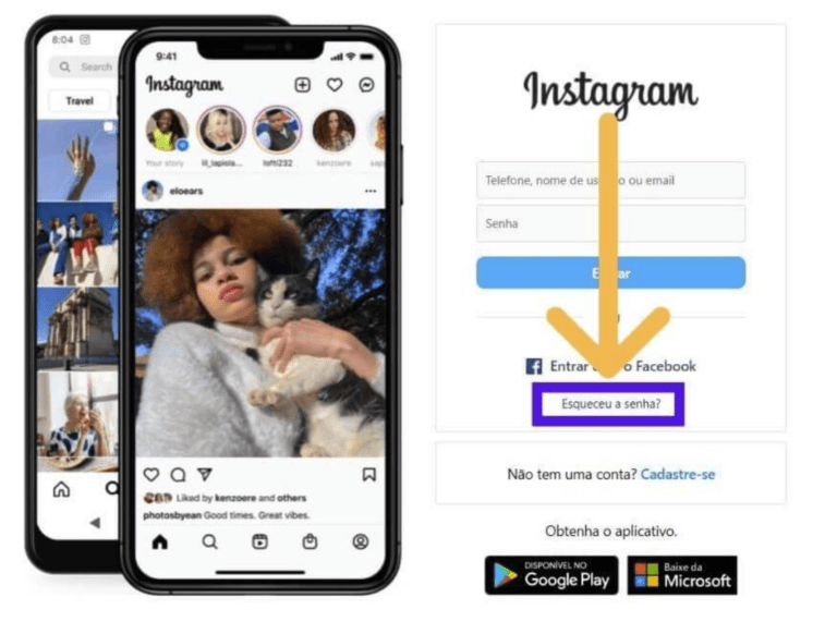 Aprenda como recuperar a senha do Instagram 1 Aprenda como recuperar a senha do Instagram