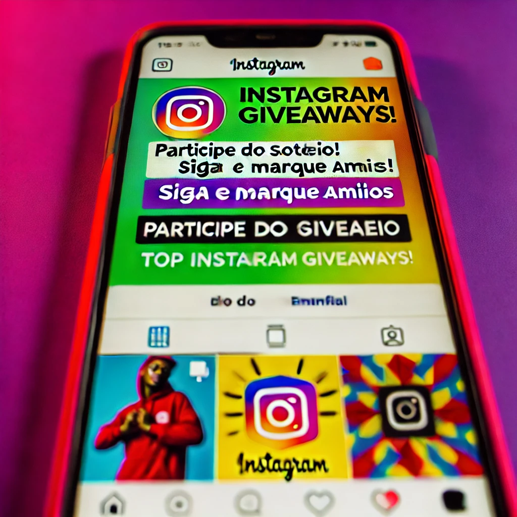 como ganhar sorteios no Instagram