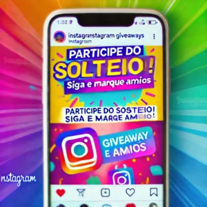 sorteio no Instagram