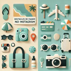 Descubra como fazer destaques de viagem no Instagram 1 postar viagem no Instagram