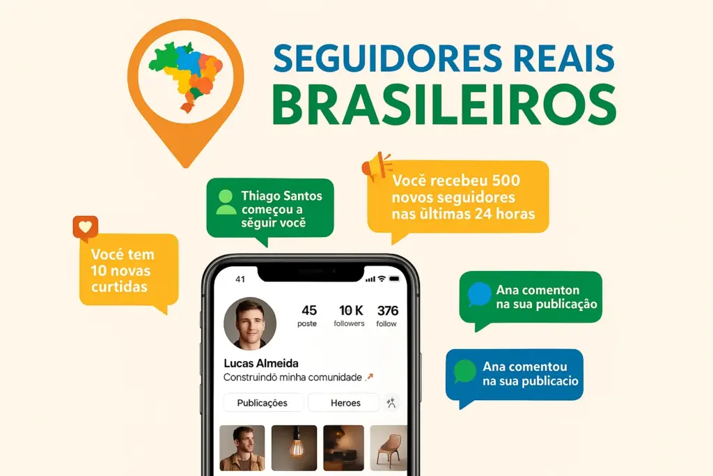seguidores brasileiros