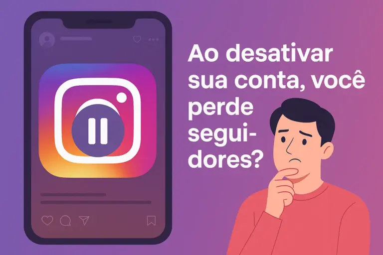 Quando desativa a conta do Instagram, perde os seguidores? 2 Quando desativa a conta do Instagram, perde os seguidores?