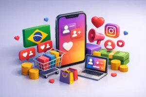 Como comprar seguidores brasileiros Instagram