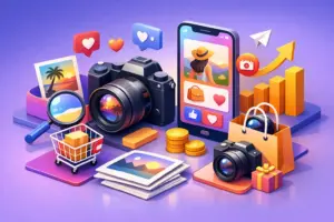 Conteúdos de fotógrafos para Instagram que vendem