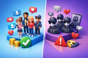 Seguidores reais ou fakes: qual vale a pena?