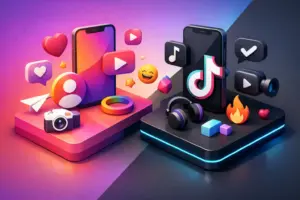 Funções que existem no Instagram e no TikTok