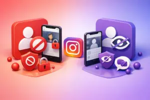 Qual a diferença entre bloquear e restringir no Instagram?