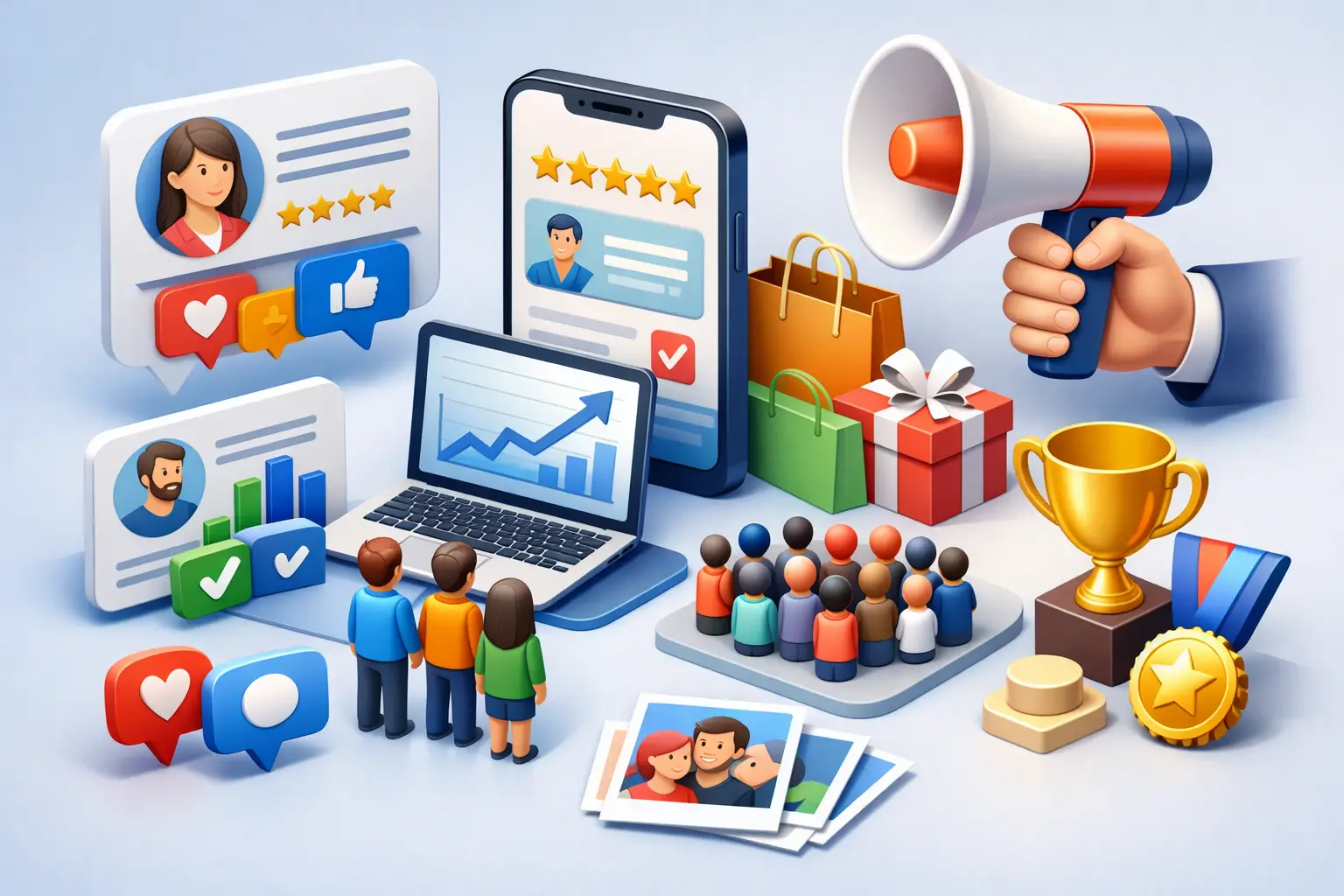 8 melhores tipos de prova social para vender mais