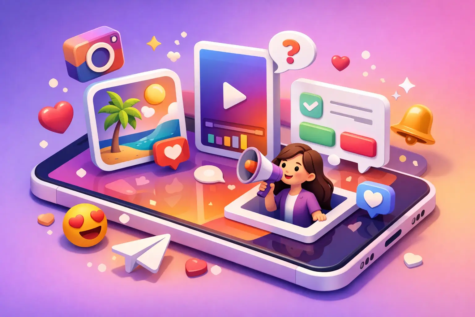 Melhores tipos de posts Instagram para engajar