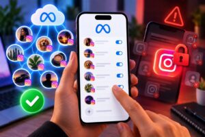 Se eu adicionar muitas contas na Central de Contas do Instagram posso ser bloqueado? 3 central de contas