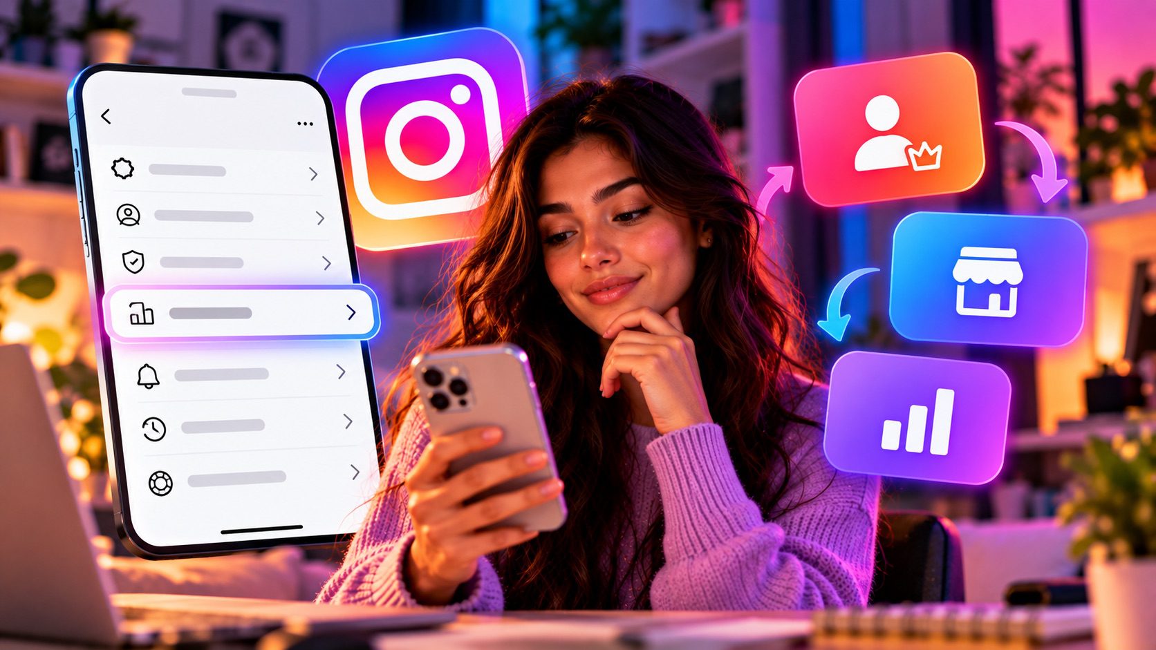 Como funciona a seção "Tipo e ferramentas da conta" no Instagram? 1 ferramentas instagram