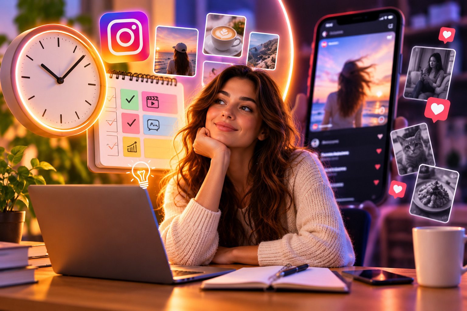 Quanto tempo passar no Instagram para criar conteúdo sem perder produtividade? 1 gestão de tempo
