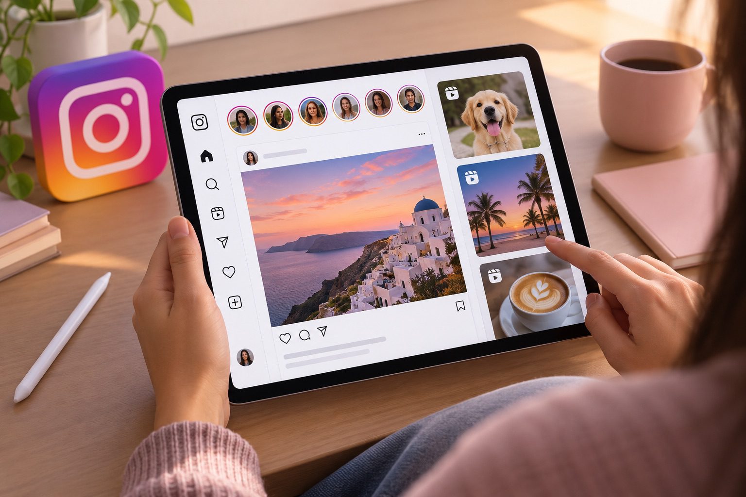 Como funciona o Instagram para iPad? Veja o que muda na versão para tablet 1 Instagram no Ipad
