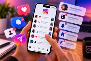 Quais opções de notificações existem dentro do aplicativo do Instagram? 1 notificações Instagram