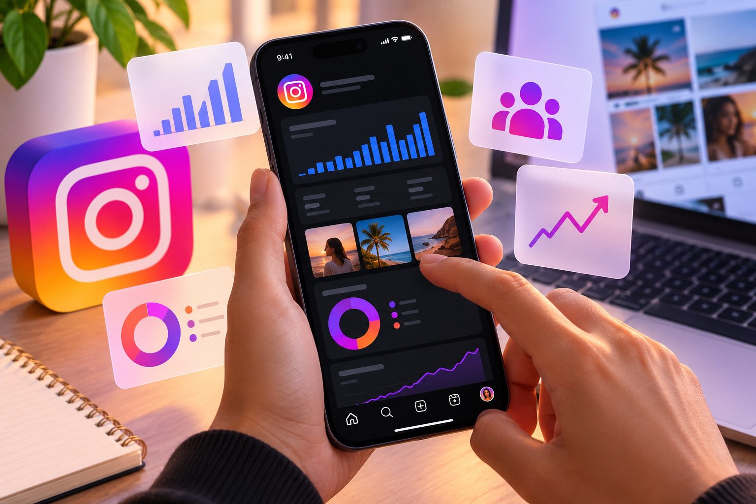 Como funciona o Painel Profissional do Instagram? 1 painel profissional Instagram