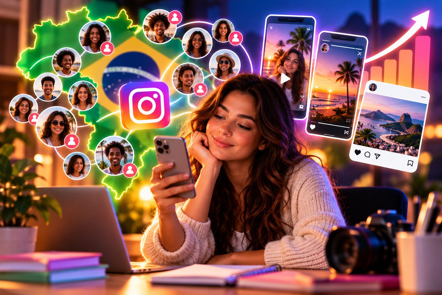 Seguidores brasileiros e conteúdo: como construir uma audiência mais alinhada ao seu perfil 1 seguidores brasileiros