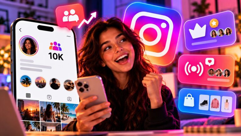 Quando consigo 10 mil seguidores, o Instagram libera alguma função adicional? 1 Quando consigo 10 mil seguidores, o Instagram libera alguma função adicional?